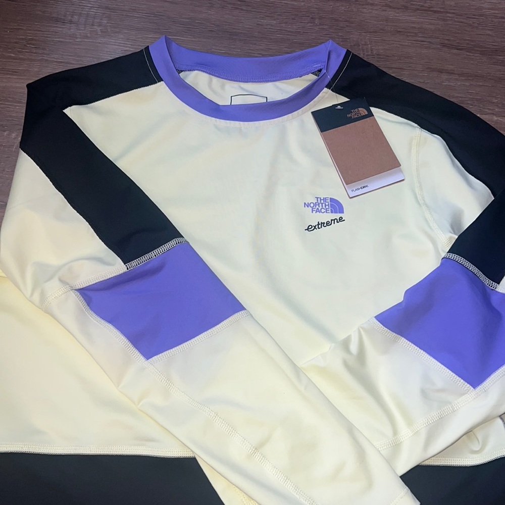 North Face Yellow top